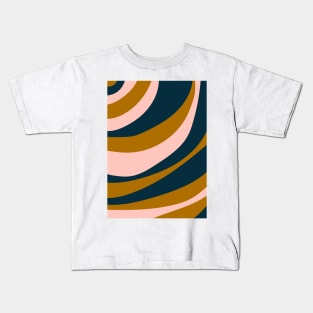 Curved stripes I Kids T-Shirt